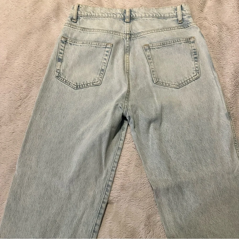 Reformation Val 90s Midrise straight Jean sz 27 - Picture 4 of 10